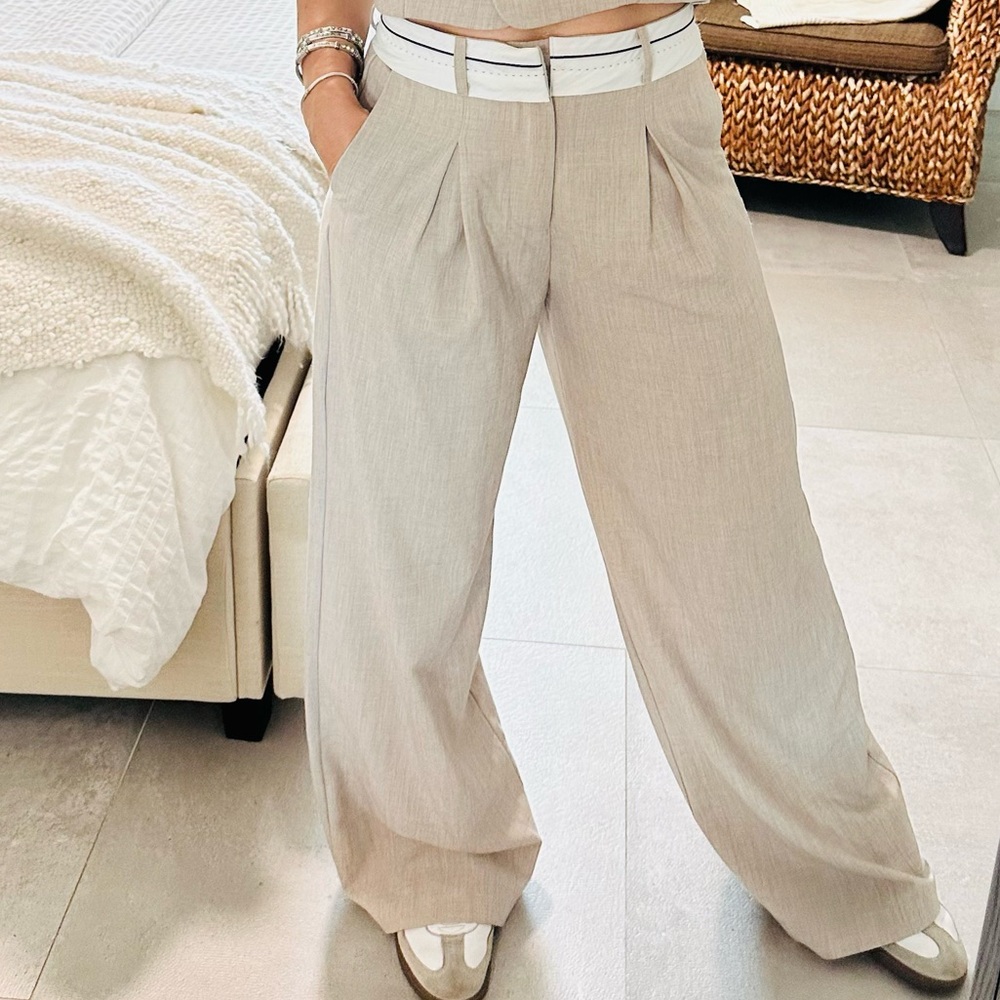 Sans Souci Wide Leg Dress Pants